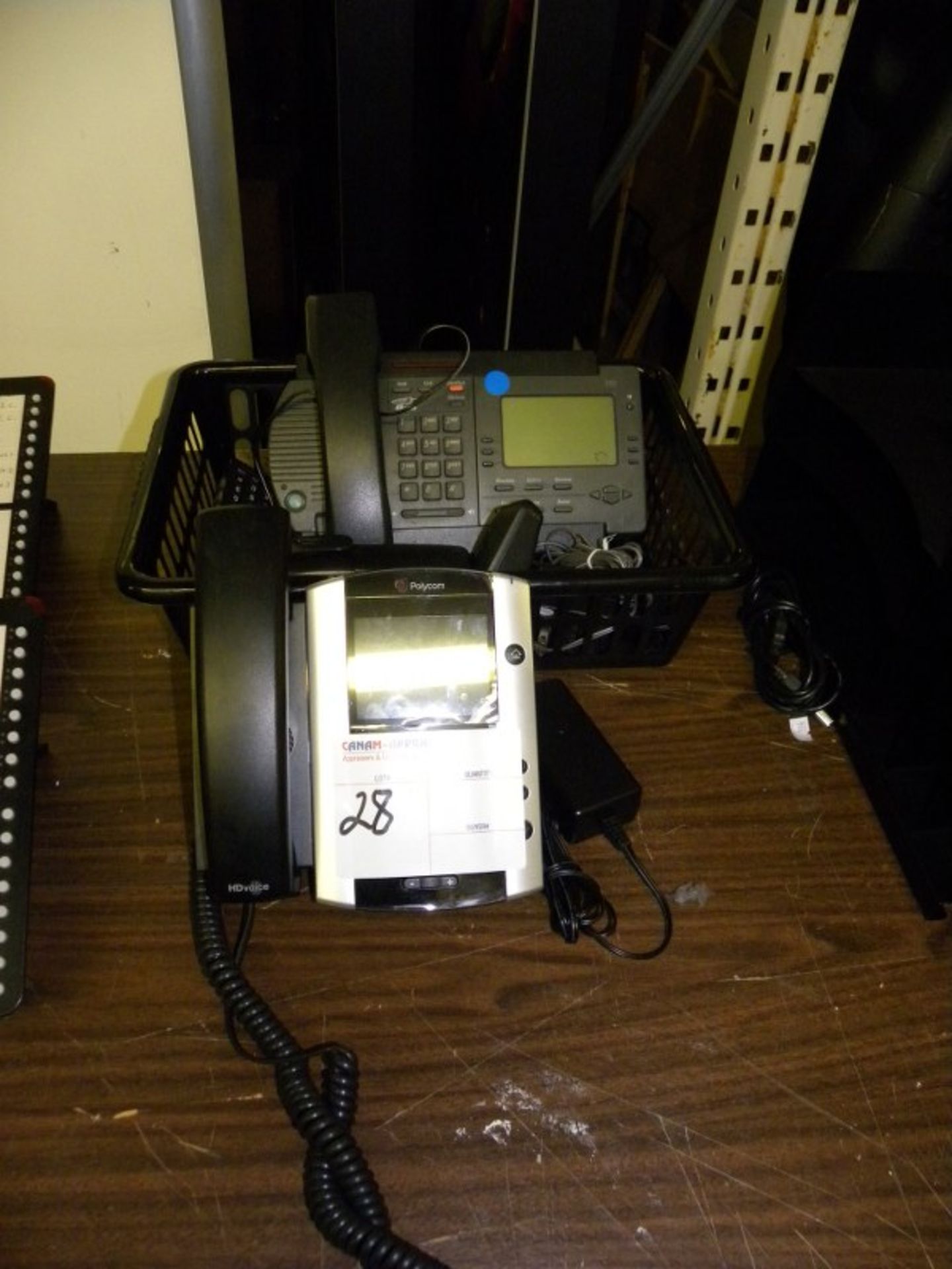 POLYCOM VOIP PHONE, BELL 350 DISPLAY PHONE
