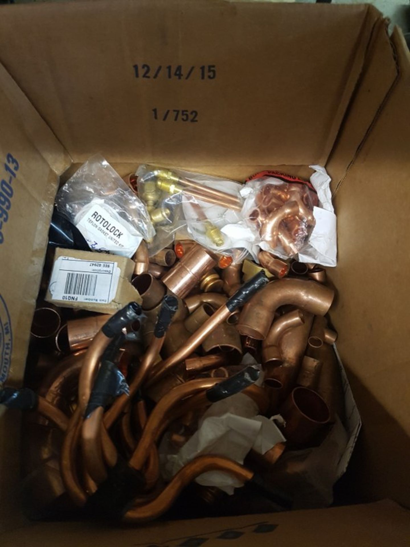 Lot of Copper Fittings - Image 2 of 2