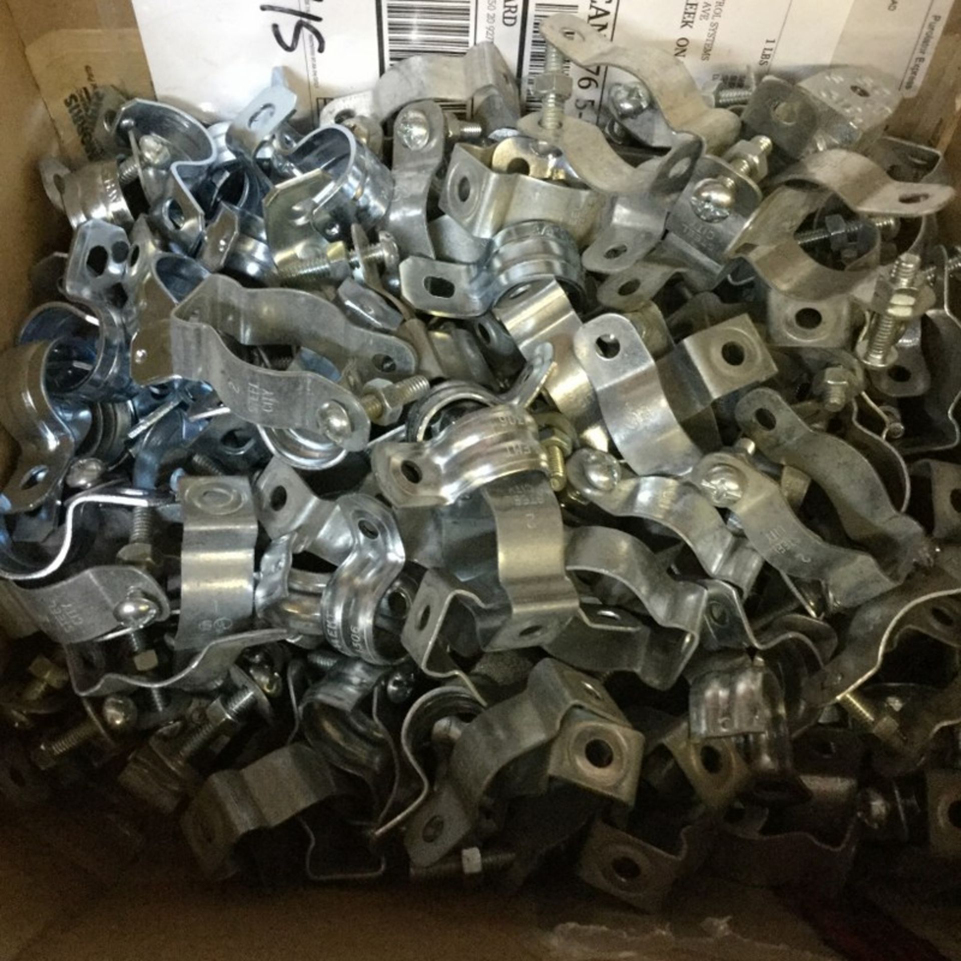 LOT of STEEL CITY Galvanized Clamps - Image 2 of 2