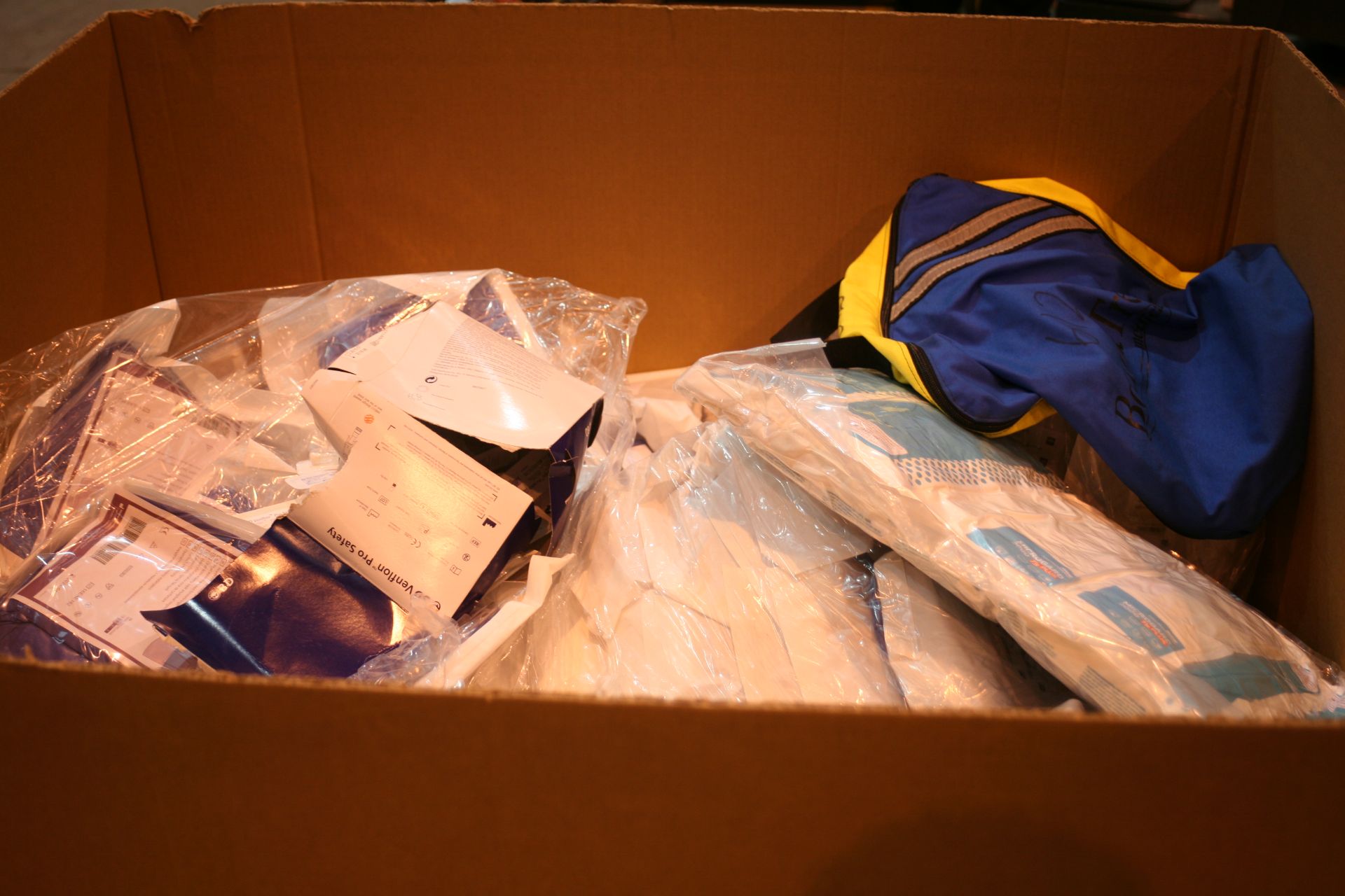 Job Lot Of Various Consumables Including Microgard Micr Porous Protective Overalls,