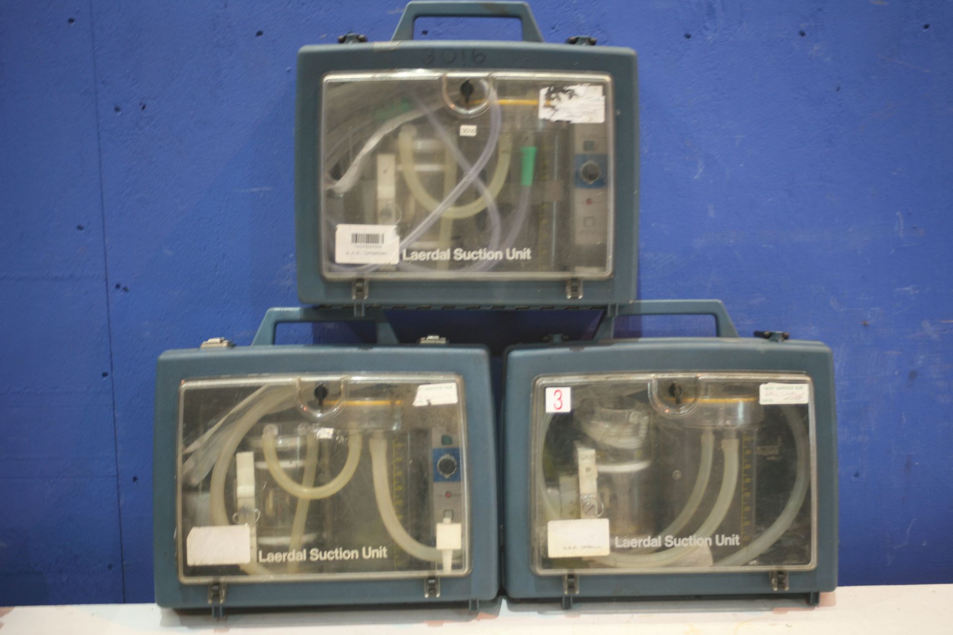 3x Laerdal Suction Unit