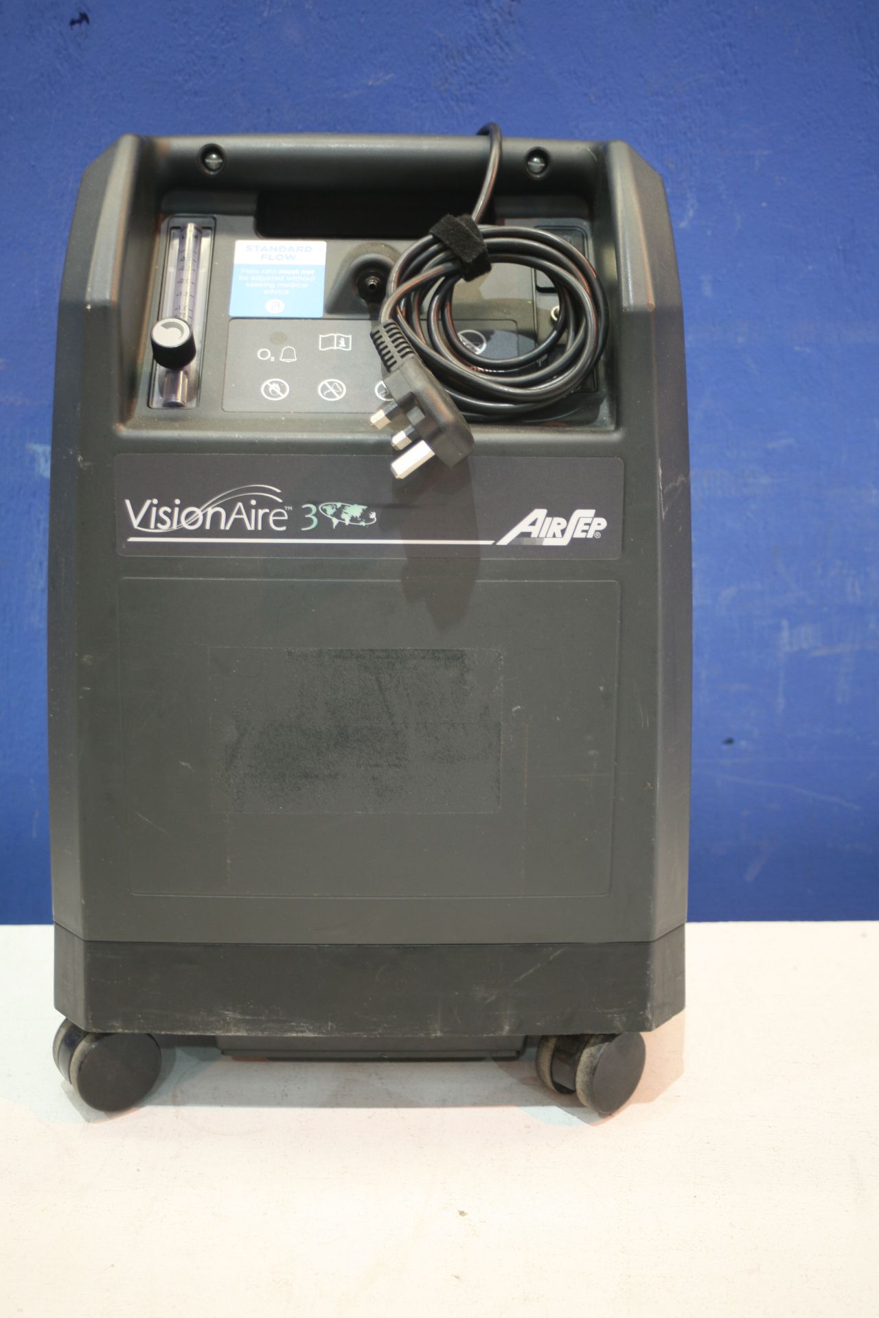 Airsep Vision Aire 3 Oxygen Concentrator *Powers Up*