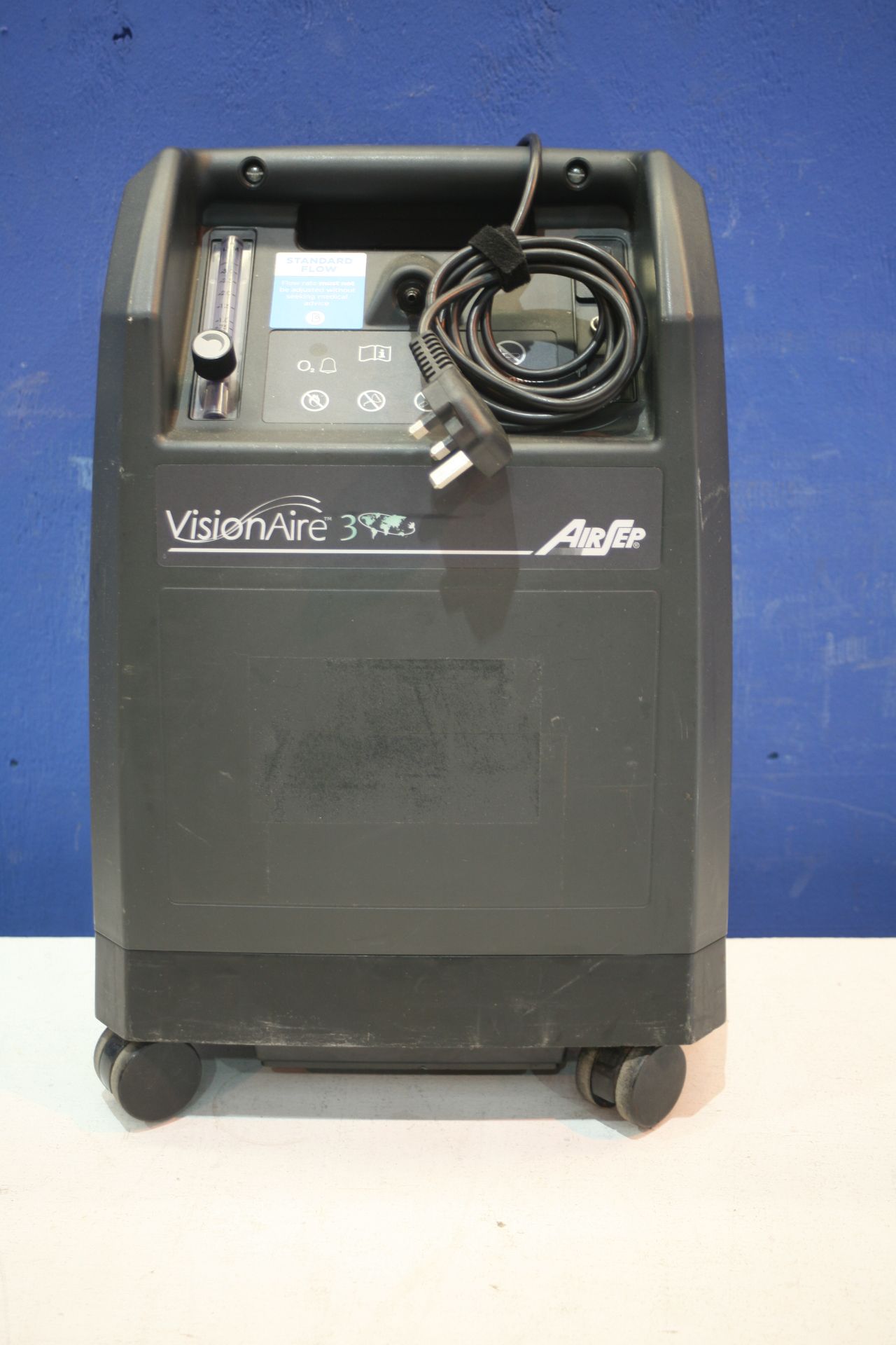 Airsep Vision Aire 3 Oxygen Concentrator *Powers Up*