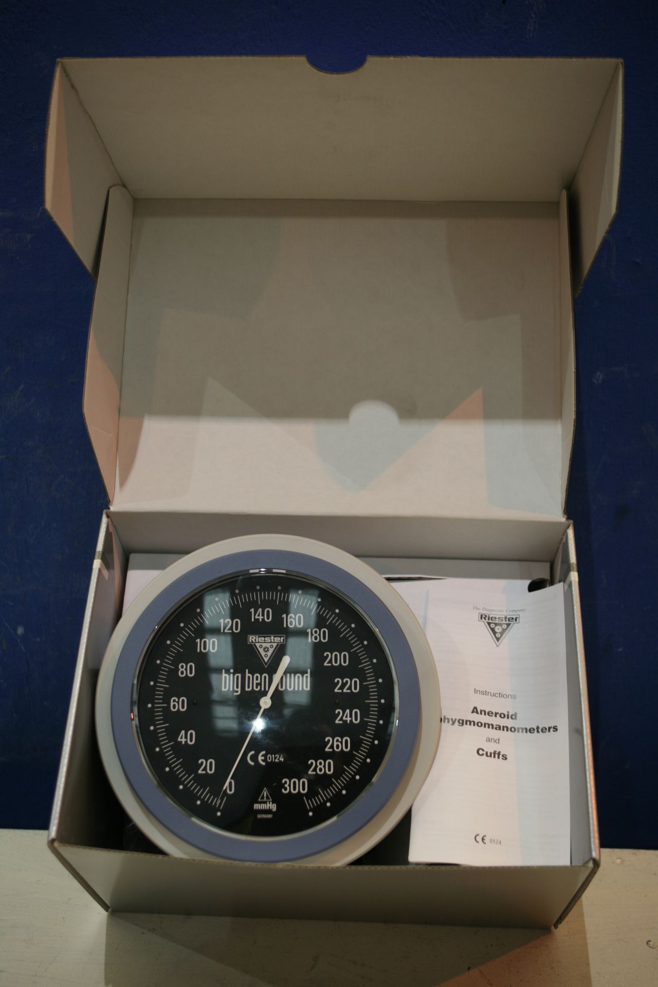 Riester Sphygmomanometer Anaesthetic Model With Velcro Cuff In Sealed Box
