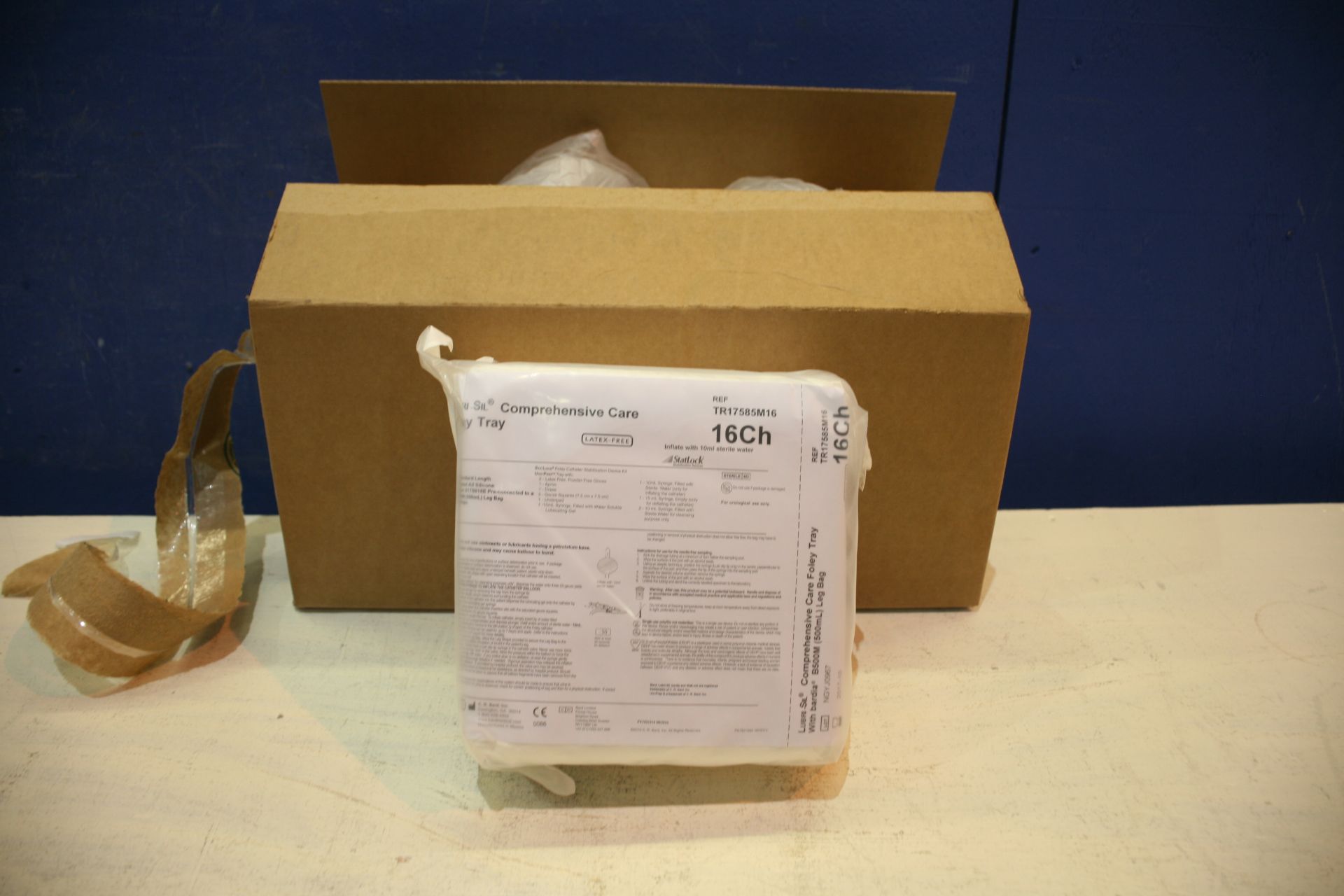 Box Of Bard Lubri-Sil Comprehensive Care Foley Tray