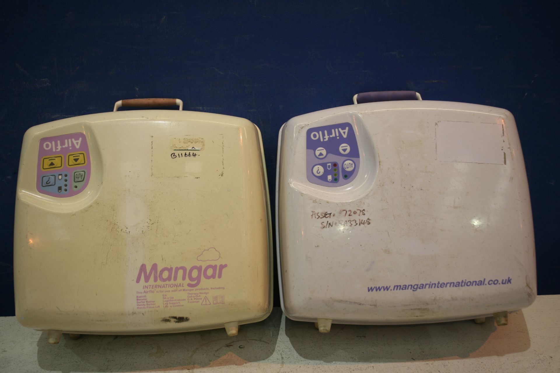 2x Mangar Airflo Pumps