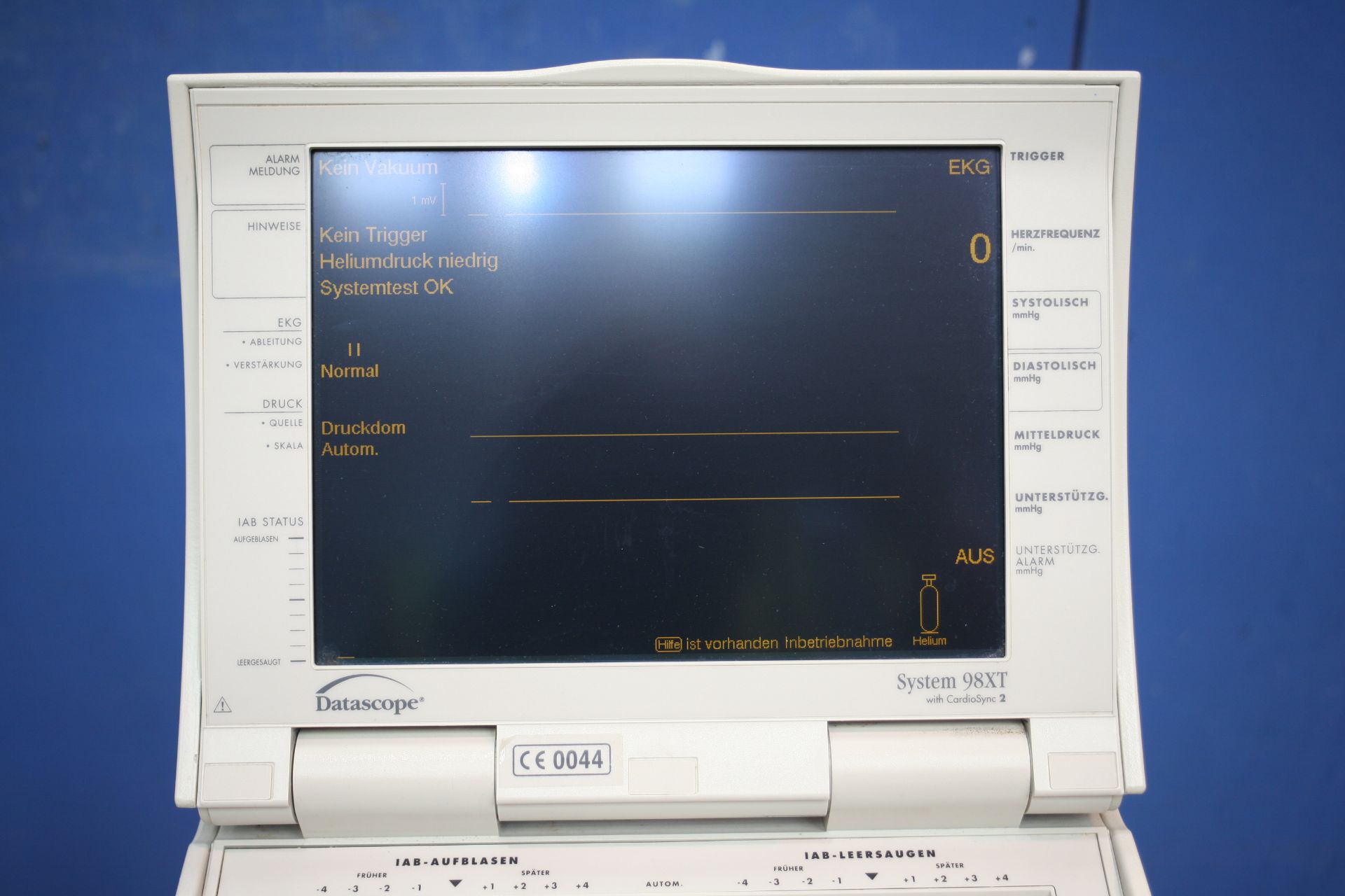 Datascope System 98XT Intraaortale Balloon Pump With Cardio Sync 2 *Powers Up* - Image 2 of 2