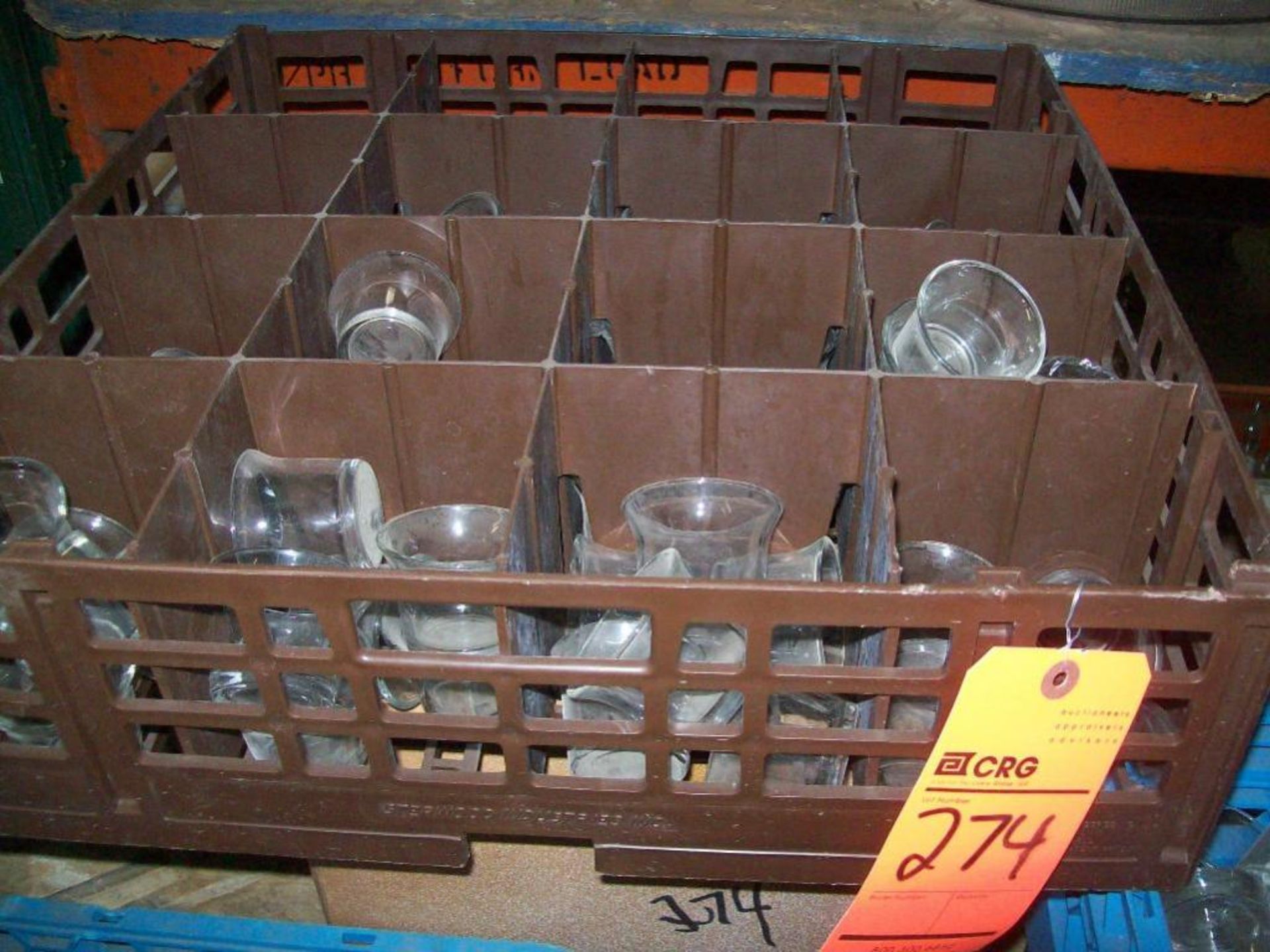 Votive glasses-in (1) crate - $8 additional charge per crate - Image 2 of 2