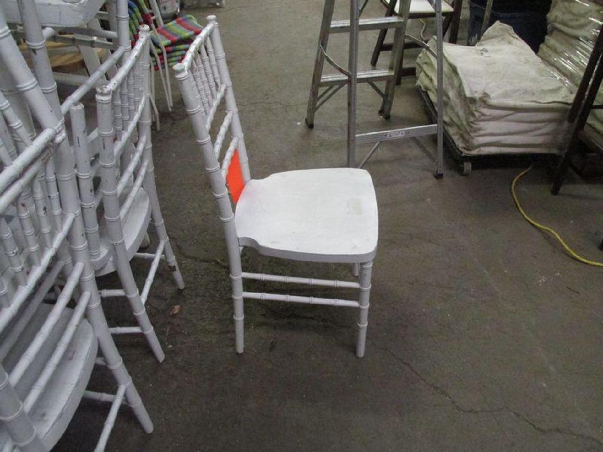 White Chavari chairs - Image 3 of 3