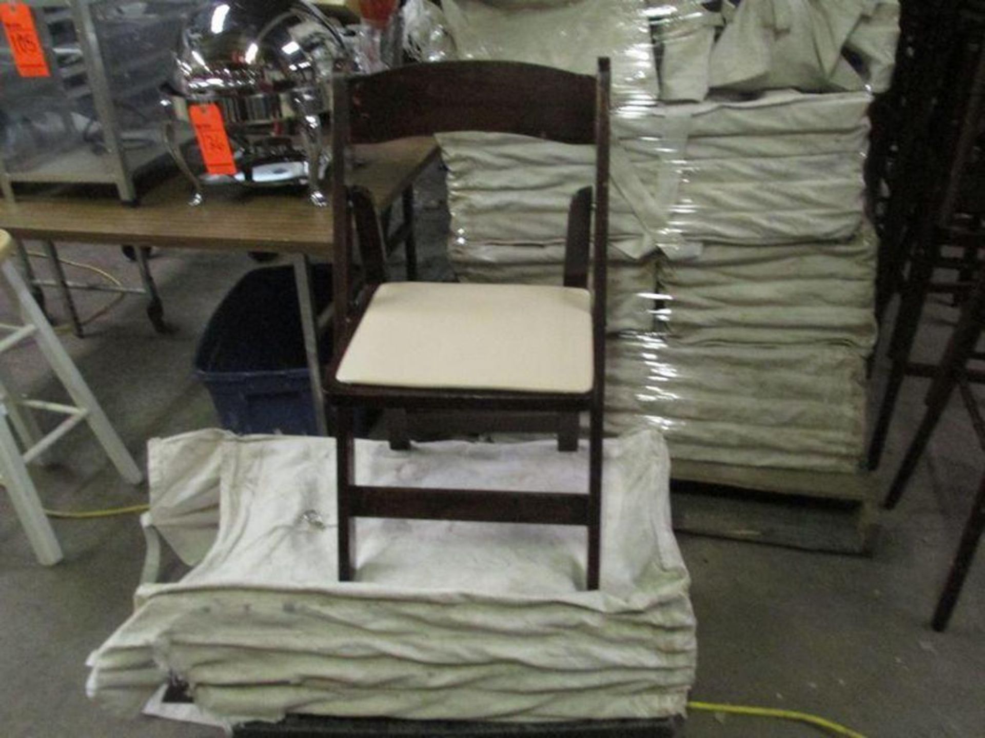 Folding wooden chairs in carry/storage bags, (4) chairs per bag - Image 2 of 2