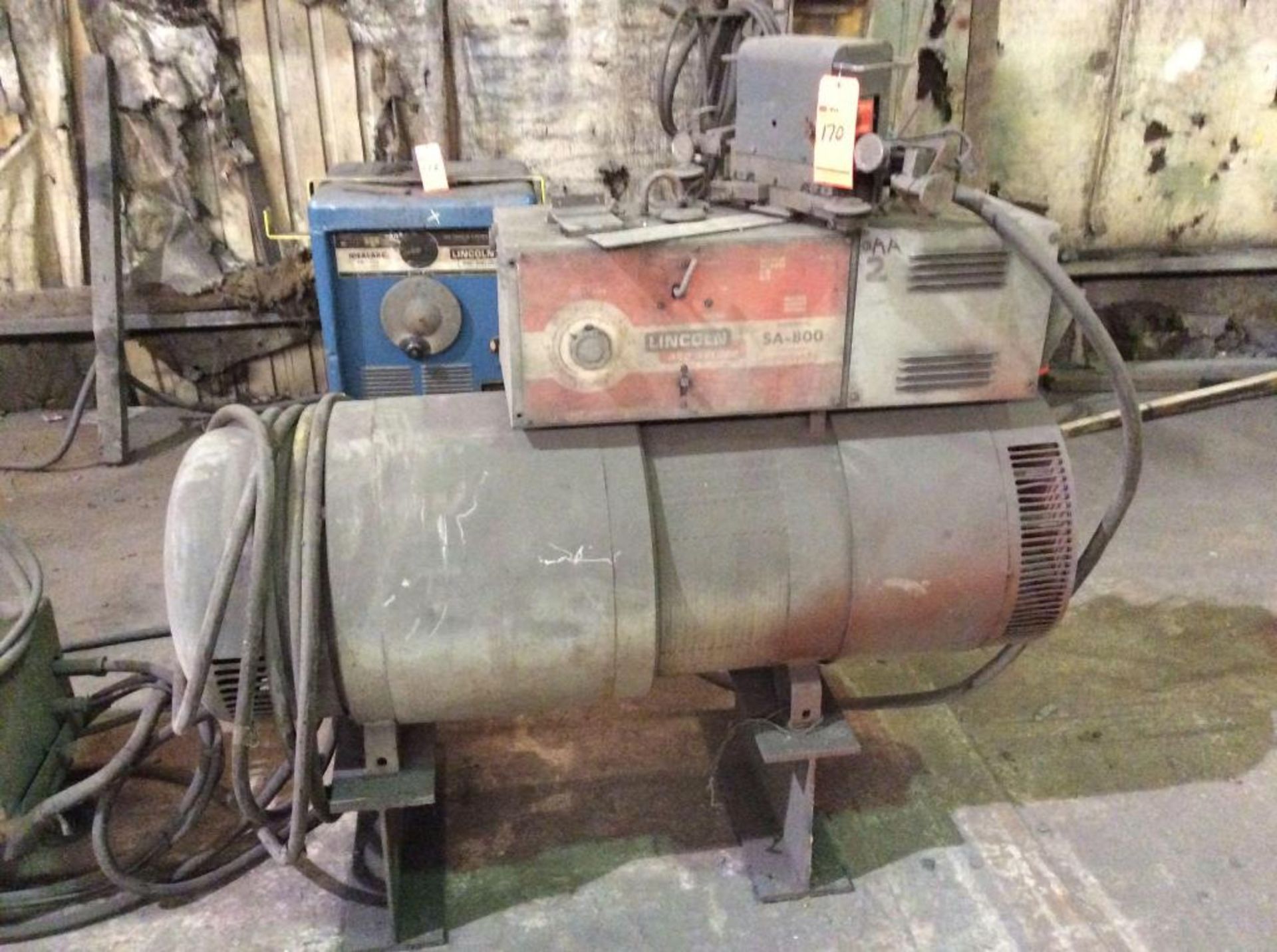 Lincolnweld dc arc welder, m/n SA-800