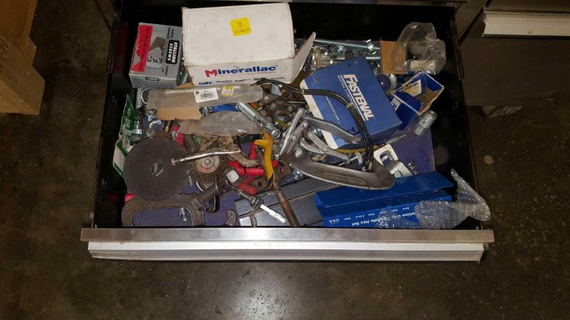 Portable S.S.tool box, 11 drawers, with contents of tools - Image 7 of 8