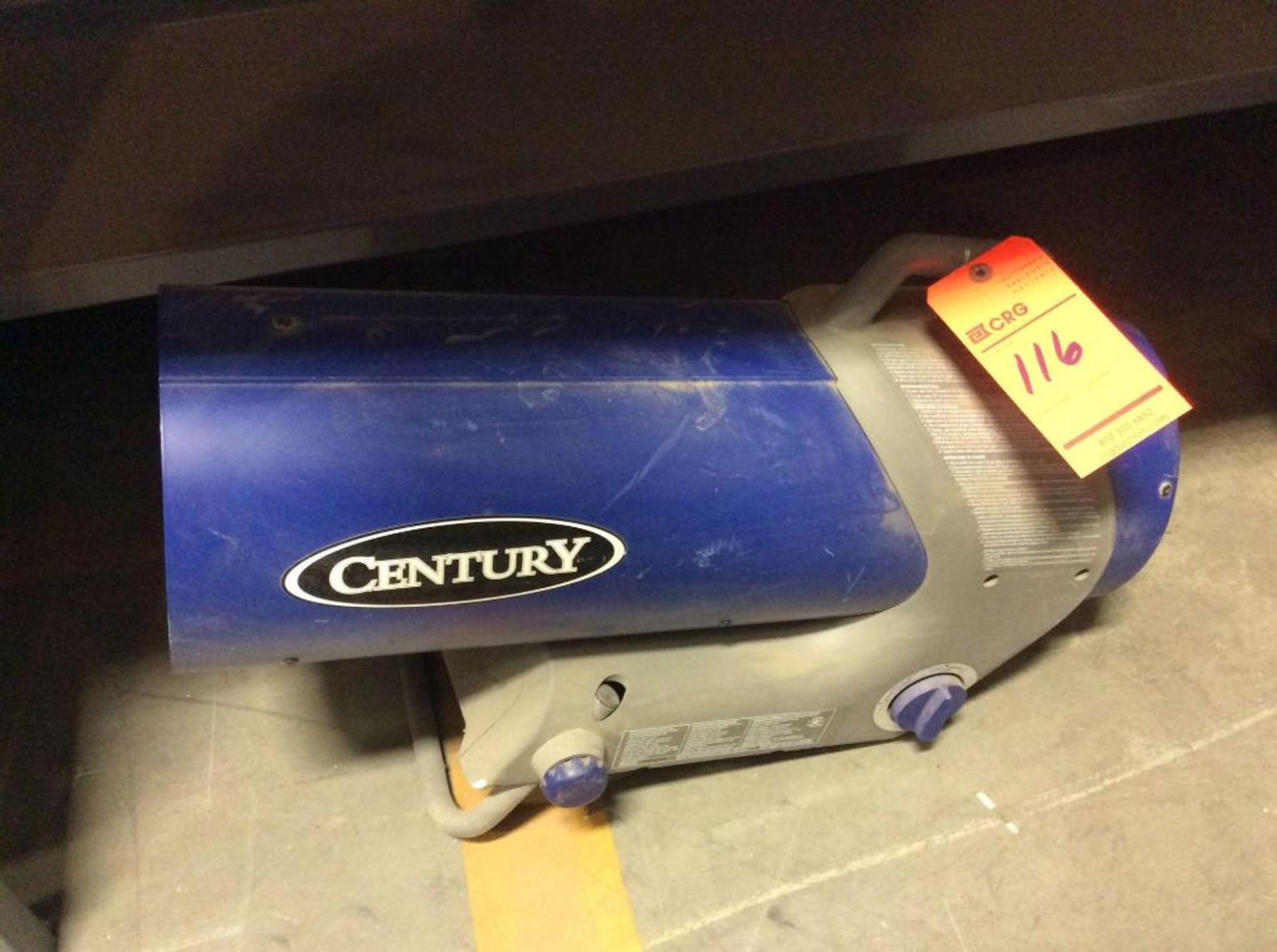 Century portable 70000-100000 btu heater