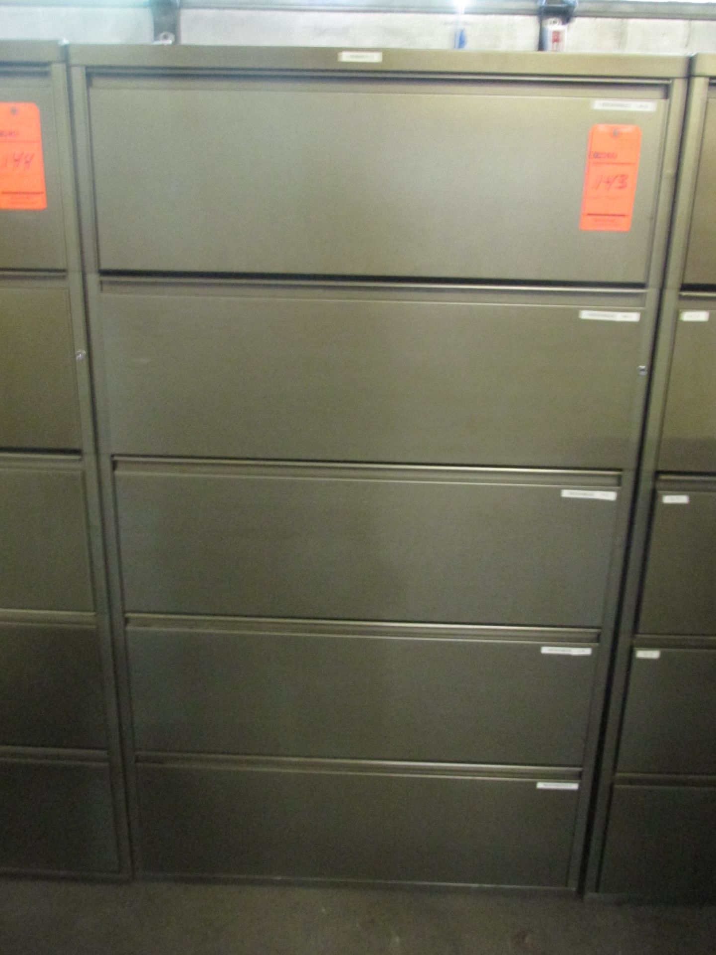 5 door metal lateral file cabinet