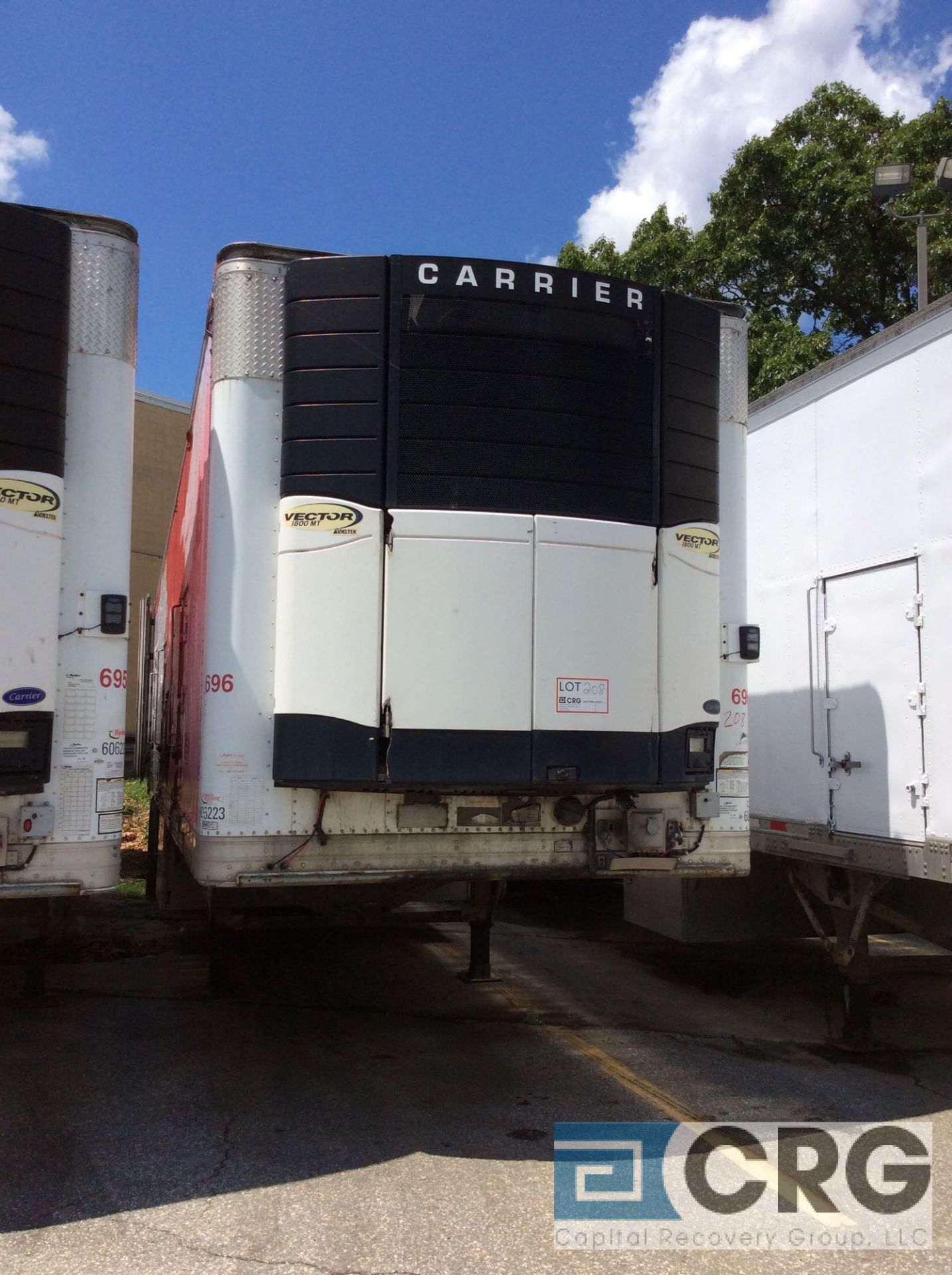 2009 Great Dane Multi Temp Refrigerated Semi Trailer - 45 Long, 102" wide, Carrier Vector 1800MT - Image 5 of 5