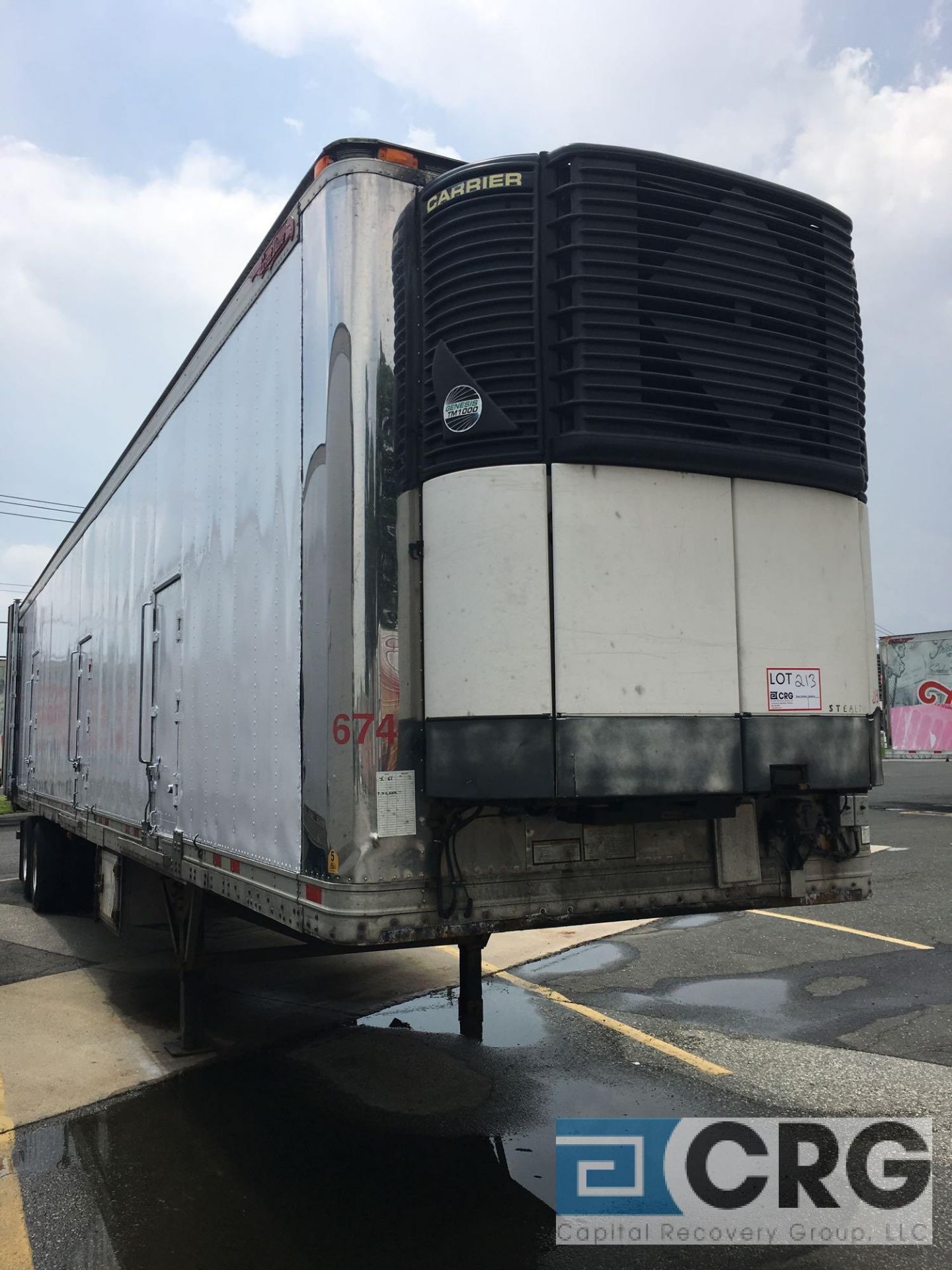 2004 Great Dane Multi Temp Refrigerated Semi Trailer - 45 Long, 96" wide, Carrier Stealth, 17569 - Image 2 of 8