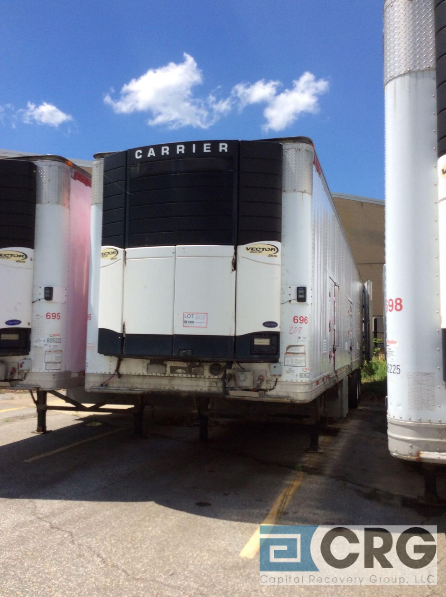 2009 Great Dane Multi Temp Refrigerated Semi Trailer - 45 Long, 102" wide, Carrier Vector 1800MT - Image 4 of 5