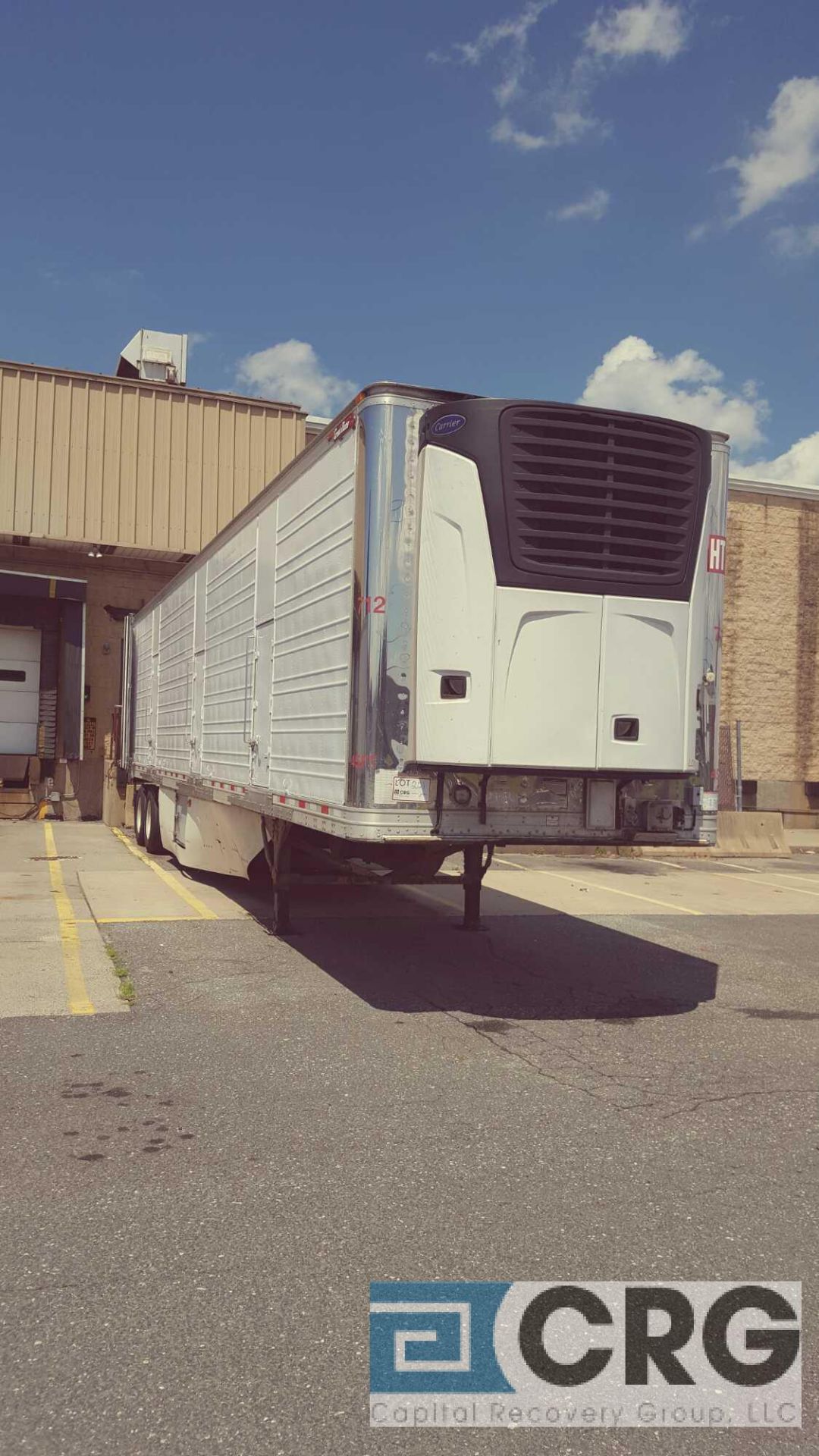 2012 Great Dane Multi Temp Refrigerated Semi Trailer - 45 Long, 102" wide, Carrior Vector 6600MR, - Image 7 of 7