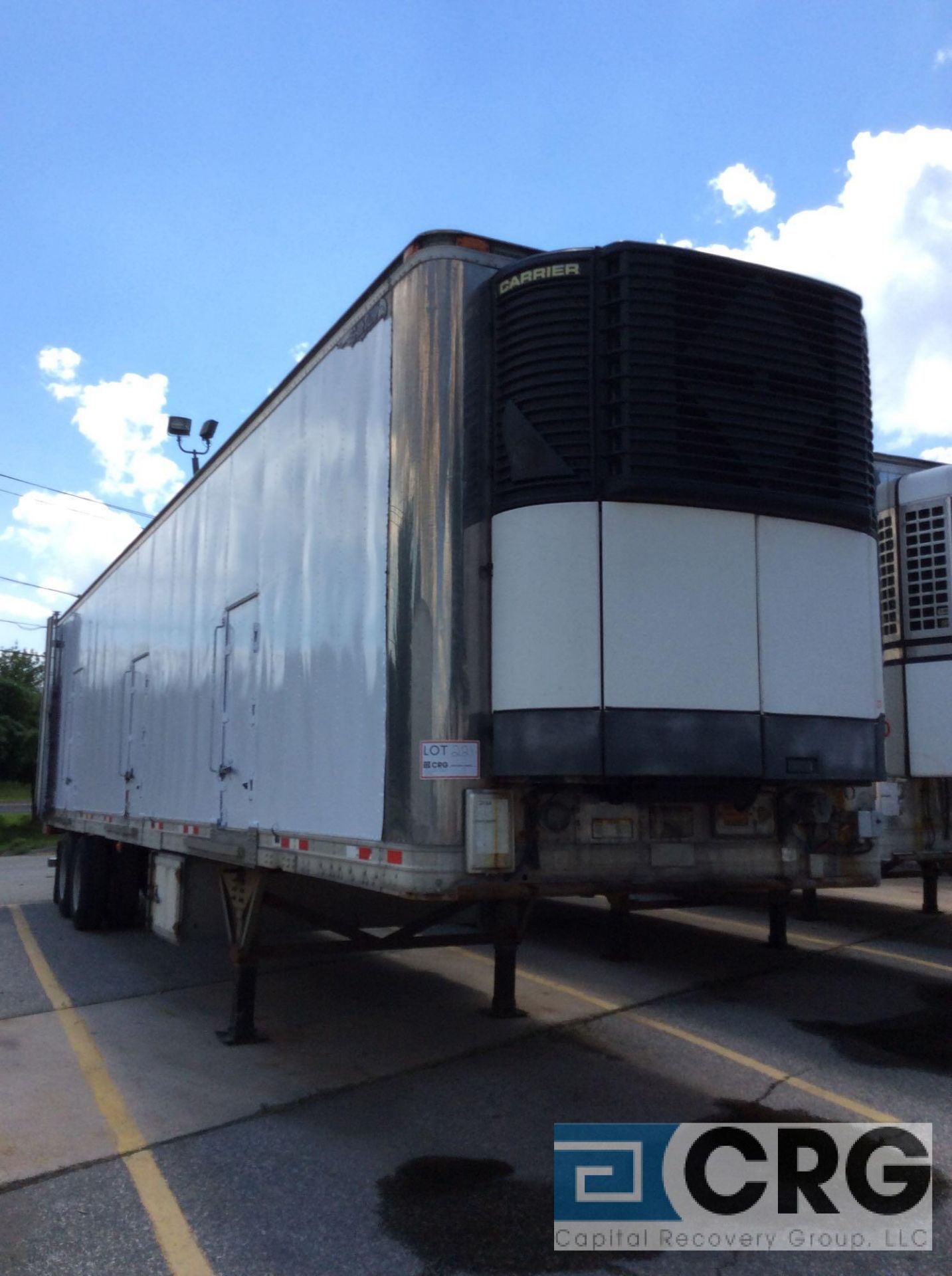 2005 Great Dane Multi Temp Refrigerated Semi Trailer - 43 Long, 96" wide, Carrier Genesis TM1000, - Image 8 of 8