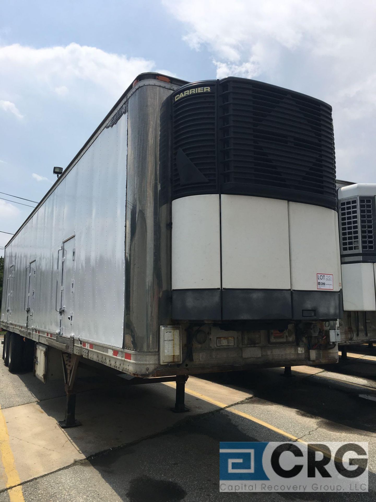 2005 Great Dane Multi Temp Refrigerated Semi Trailer - 43 Long, 96" wide, Carrier Genesis TM1000, - Image 3 of 8