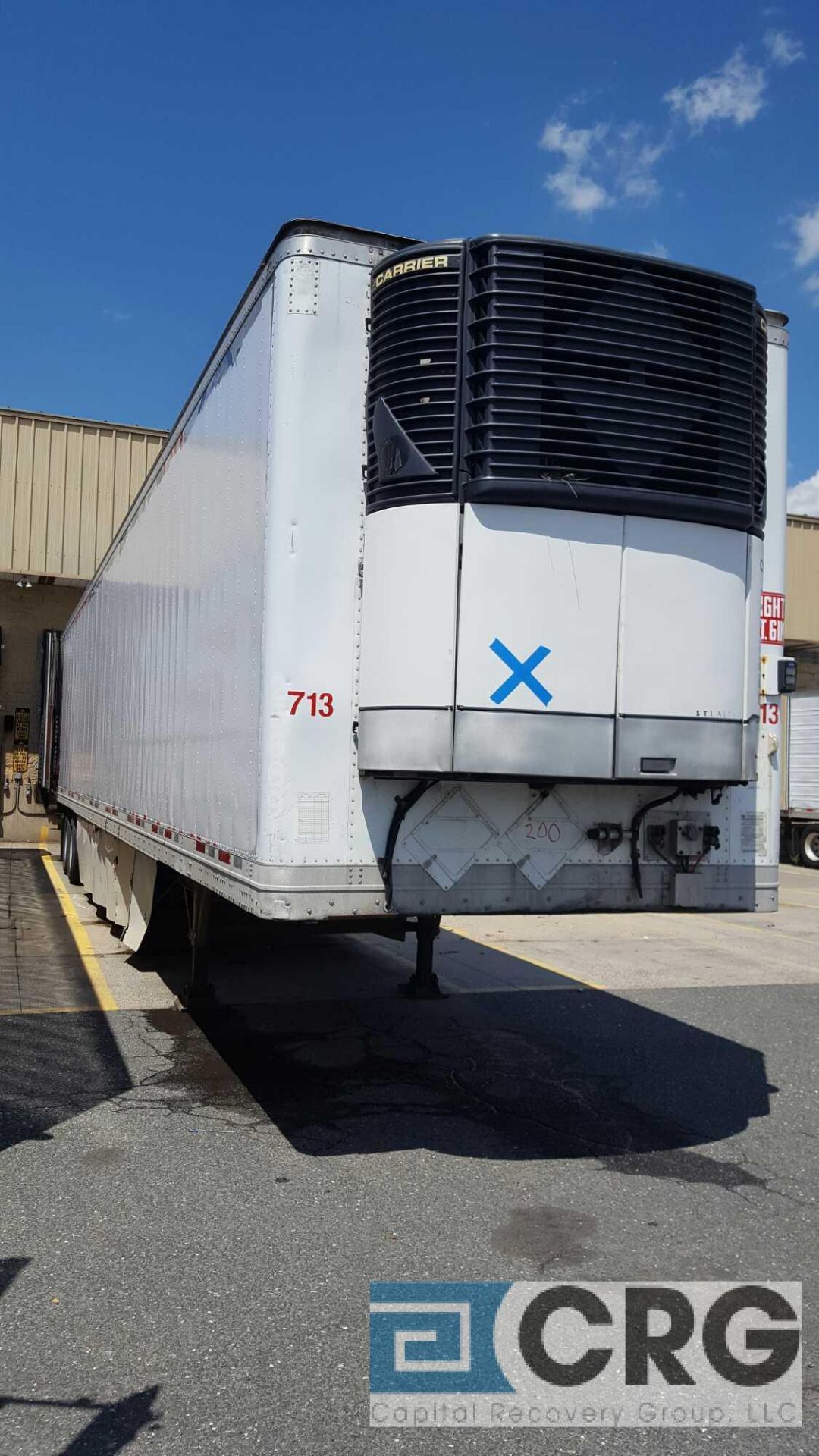 2007 Wabash Multi Temp Refrigerated Semi Trailer - 53 Long, 15356 hours, 6 side doors, 3 curb & 3 - Image 3 of 4