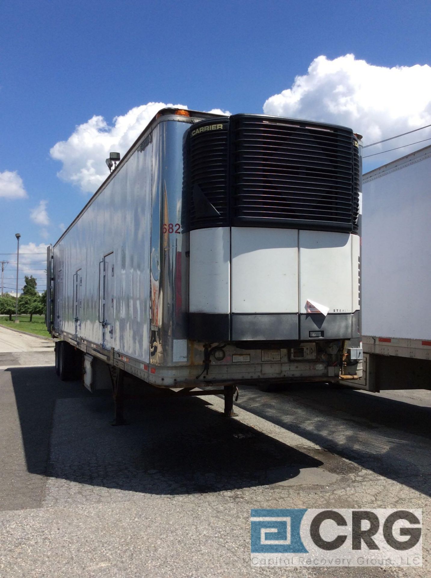2005 Great Dane Multi Temp Refrigerated Semi Trailer - 43 Long, 96" wide, Carrier Stealth, hours, 6 - Image 3 of 6