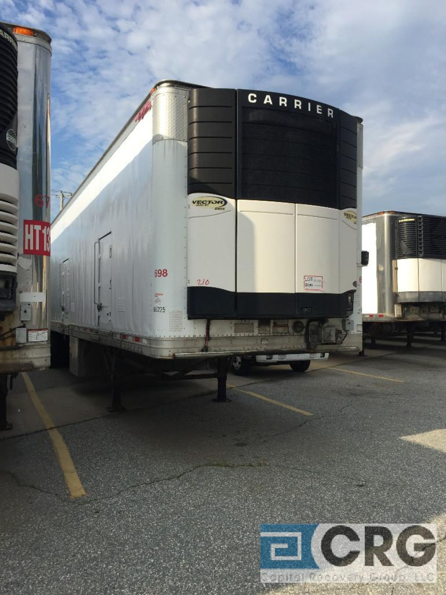 2009 Great Dane Multi Temp Refrigerated Semi Trailer - 45 Long, 102" wide, Carrier Vector 1800MT - Image 3 of 10