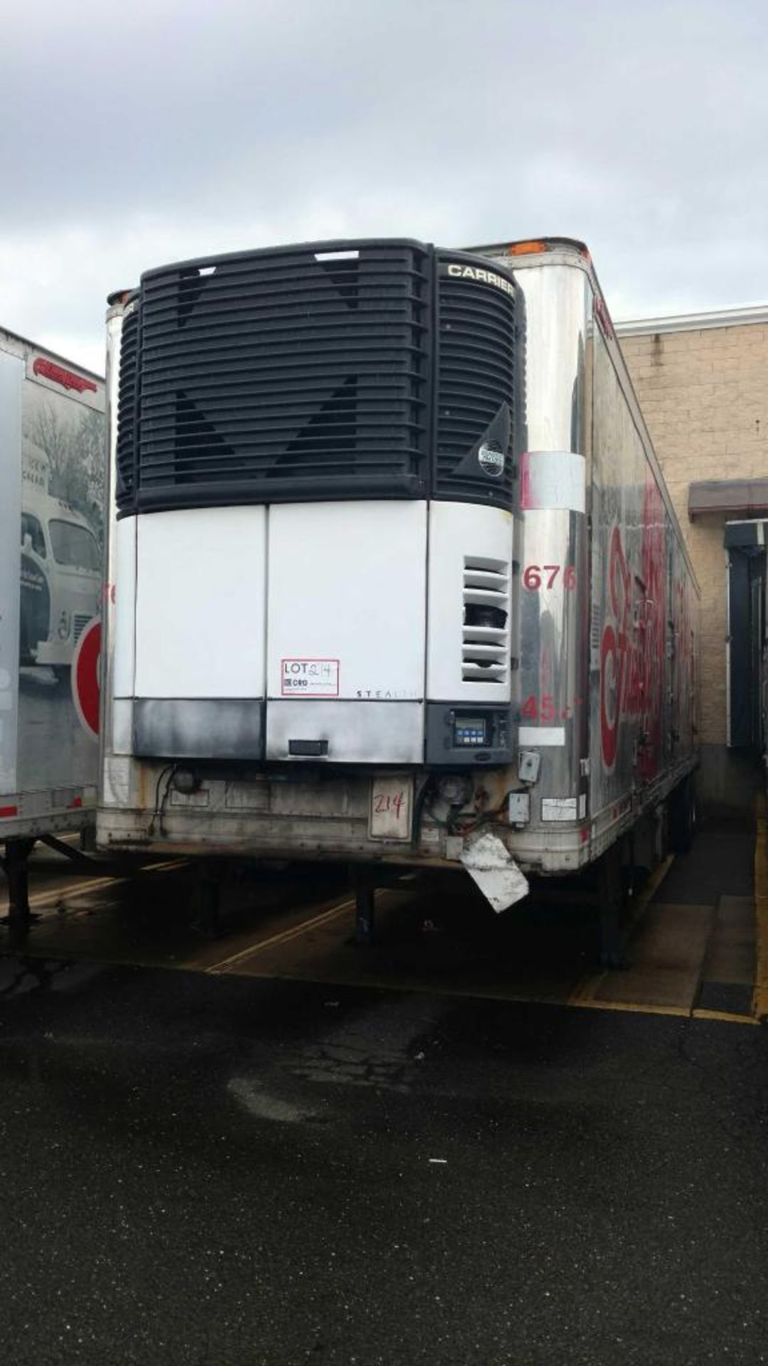 2010 Utility Multi Temp Refrigerated Semi Trailer - 45 Long, 102" wide, Carrier Genesis TM1000, - Image 6 of 7