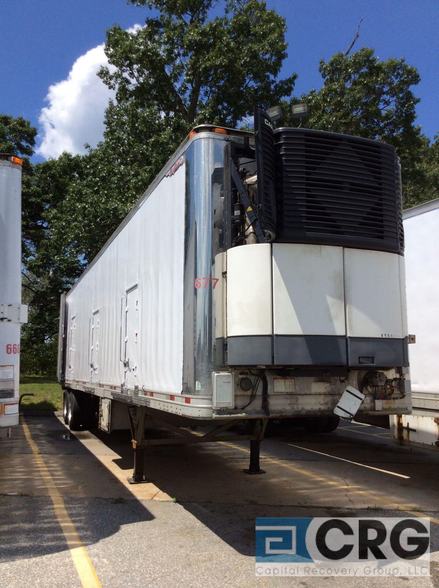 2004 Great Dane Multi Temp Refrigerated Semi Trailer - 42 Long, 96" wide, Carrier Stealth, 17506 - Image 3 of 6