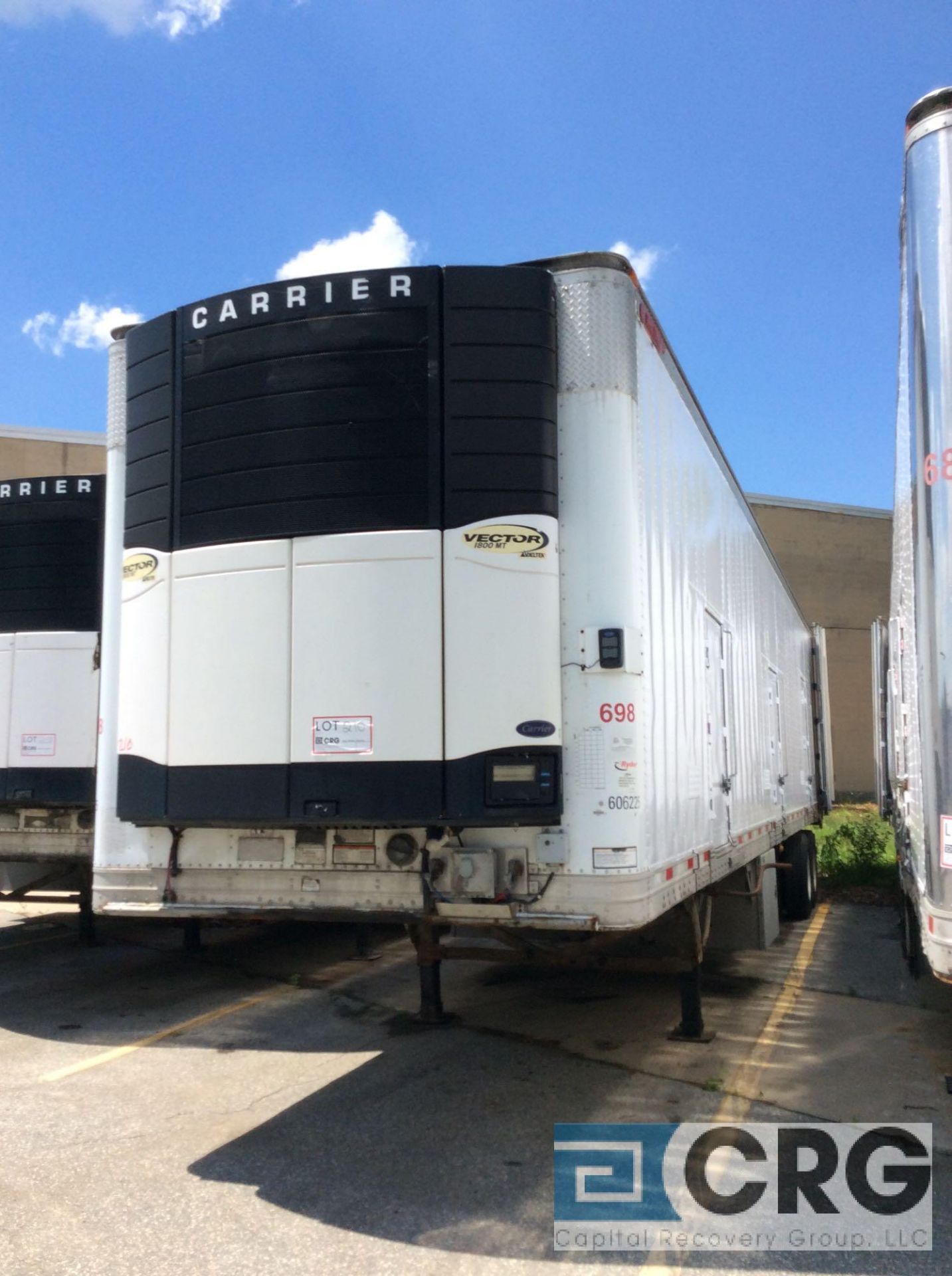 2009 Great Dane Multi Temp Refrigerated Semi Trailer - 45 Long, 102" wide, Carrier Vector 1800MT - Image 6 of 10