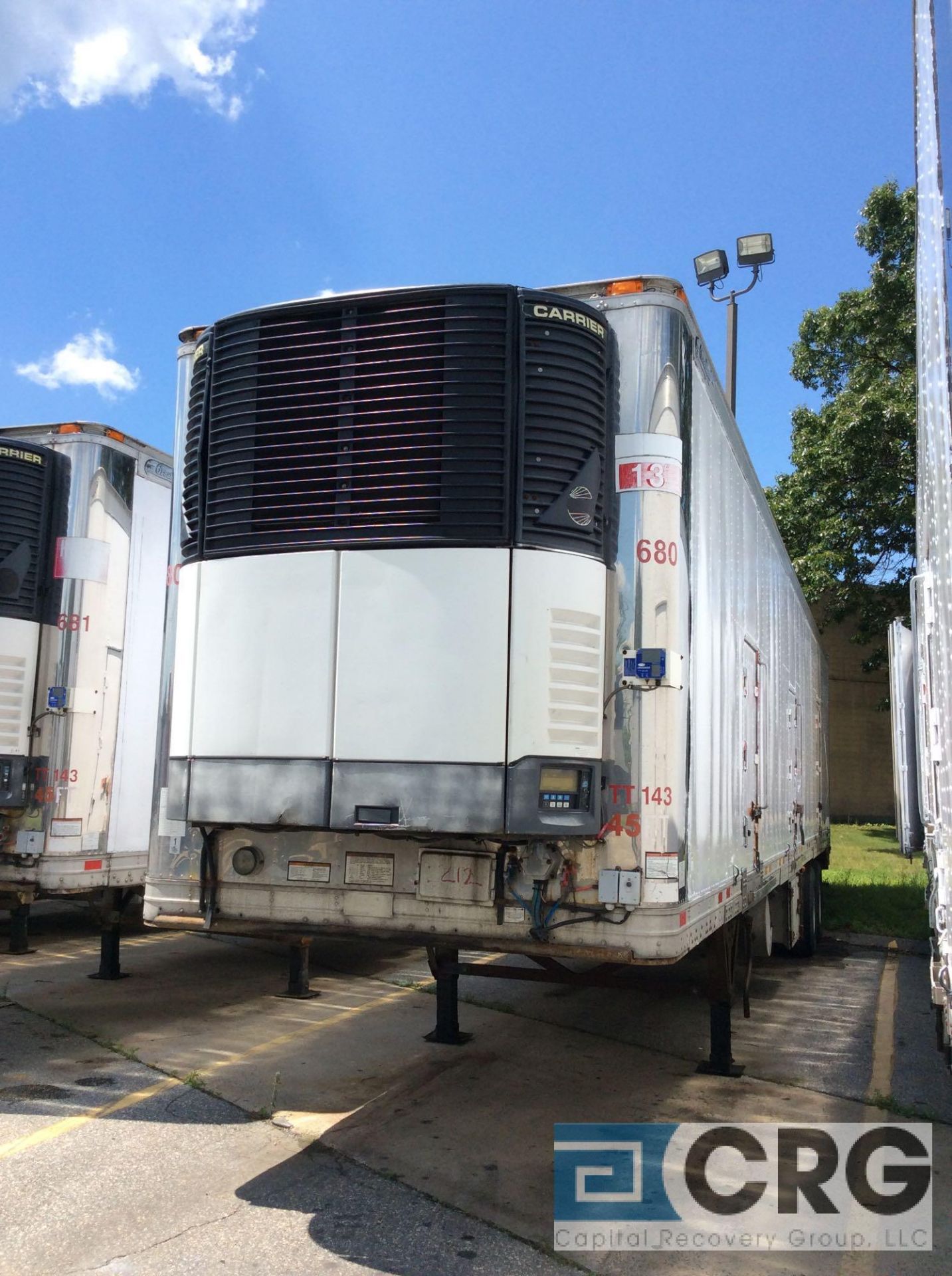 2005 Great Dane Multi Temp Refrigerated Semi Trailer - 45 Long, , Carrier Genesis, 20390 hours, 6 - Image 2 of 5