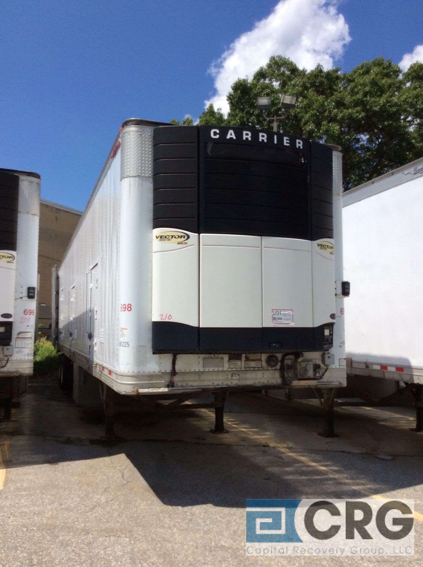 2009 Great Dane Multi Temp Refrigerated Semi Trailer - 45 Long, 102" wide, Carrier Vector 1800MT - Image 7 of 10