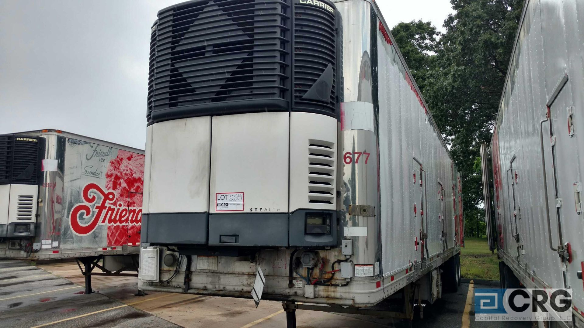 2004 Great Dane Multi Temp Refrigerated Semi Trailer - 42 Long, 96" wide, Carrier Stealth, 17506 - Image 2 of 6