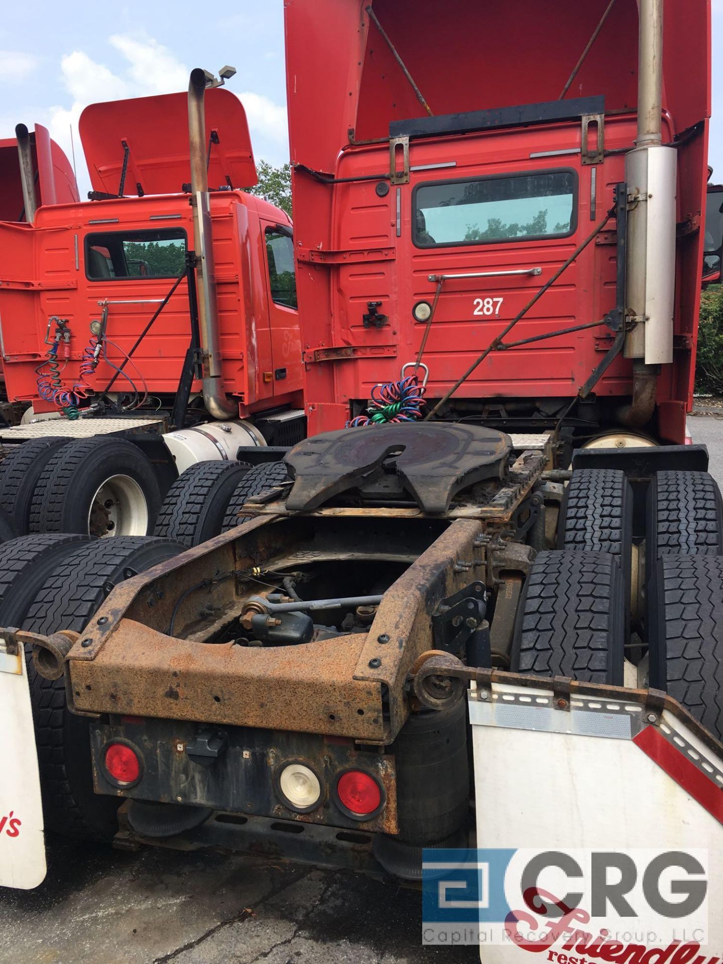 2002 VOLVO VN Tandem Axle Day Cab Tractor, 4V4NC9GG82N319614, 163" wheelbase, Volvo D12 385 H.P., - Image 4 of 8