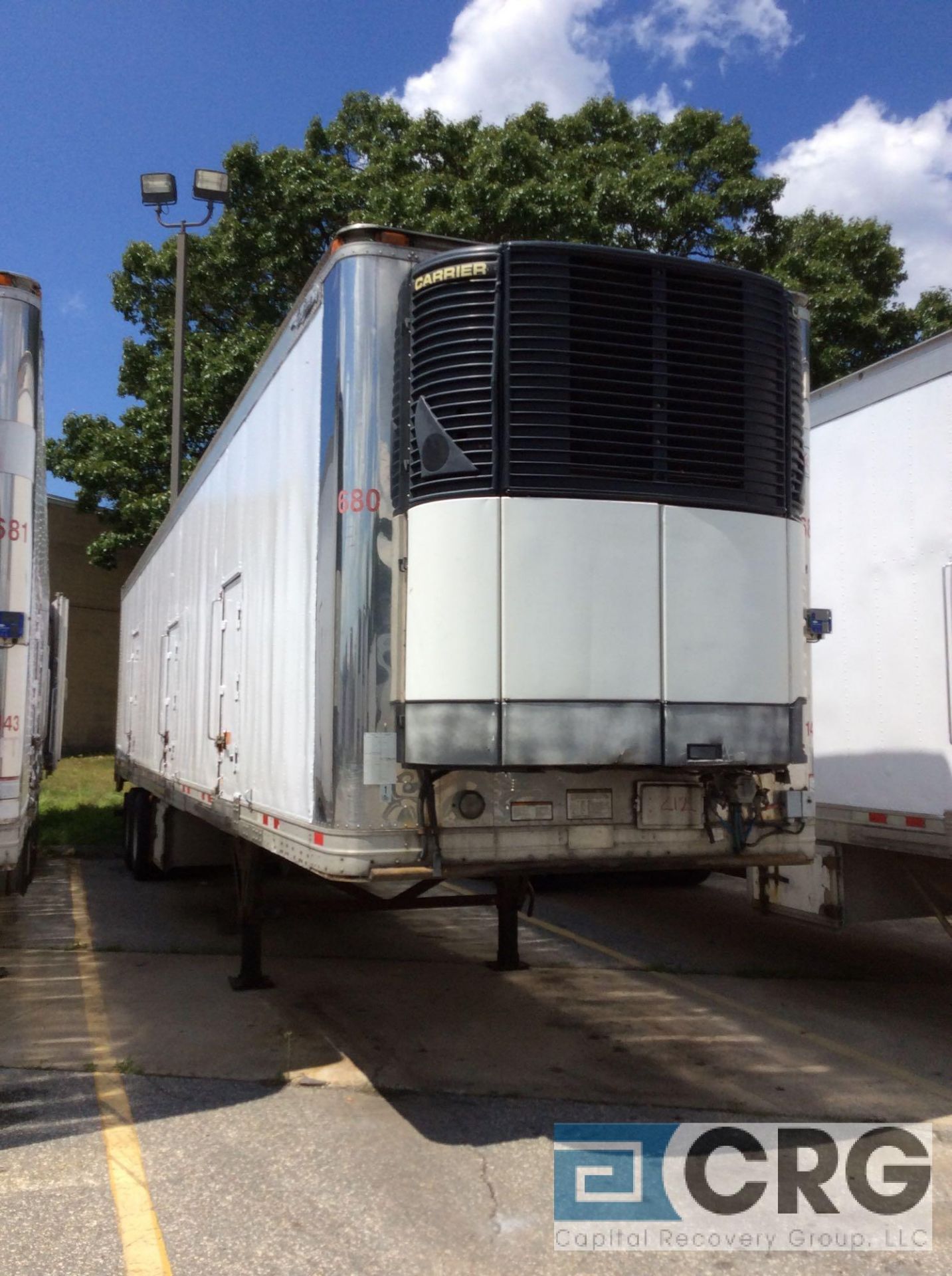 2005 Great Dane Multi Temp Refrigerated Semi Trailer - 45 Long, , Carrier Genesis, 20390 hours, 6 - Image 3 of 5