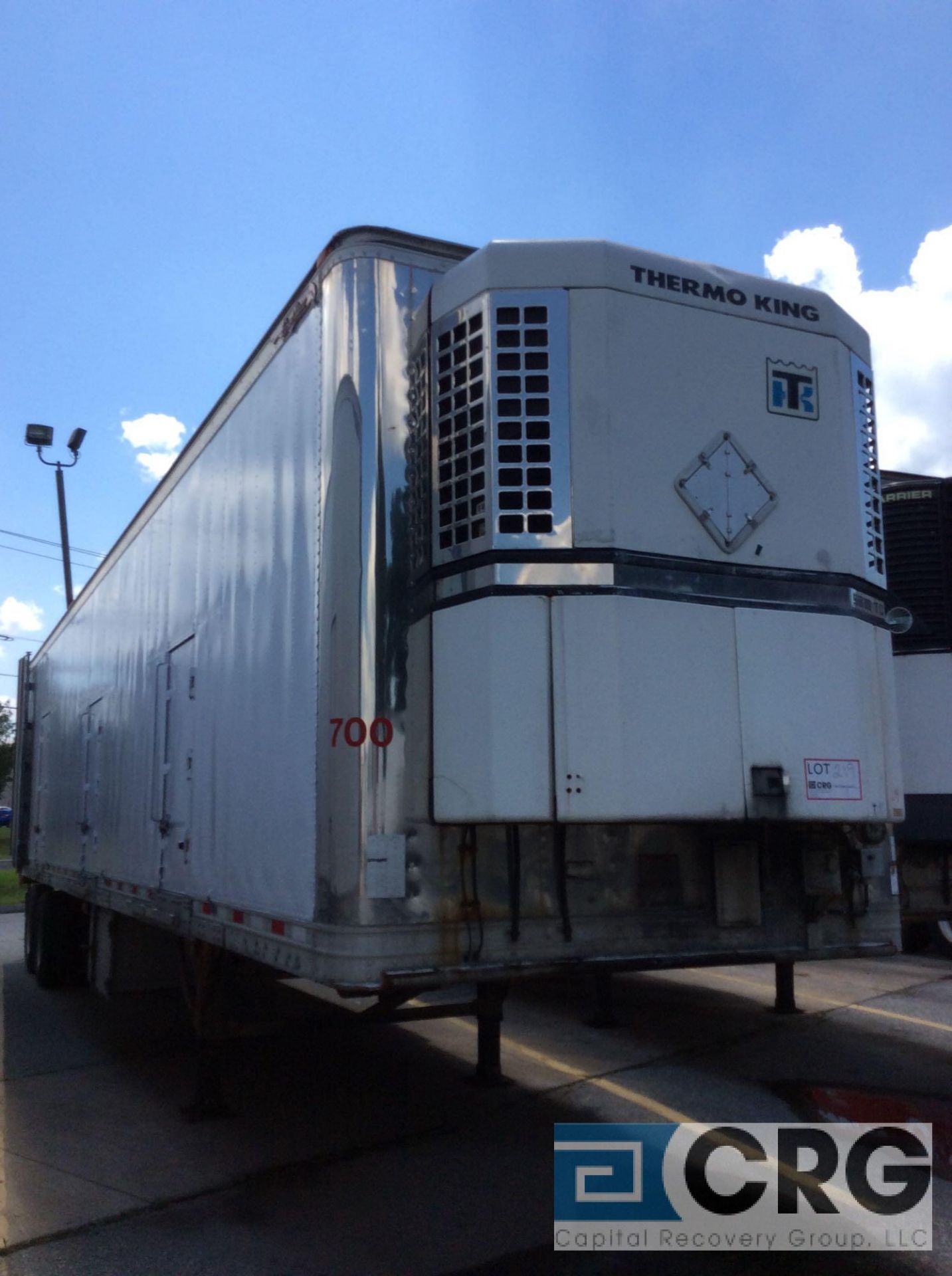 2010 Great Dane Multi Temp Refrigerated Semi Trailer - 43 Long, , , 30063 hours, 6 side doors - 3 - Image 8 of 8