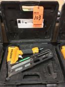 Bostitch pneumatic finish nailer mn N62FN, with case