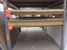 Lot of (13) 4' x 8' x 3/8" MDF