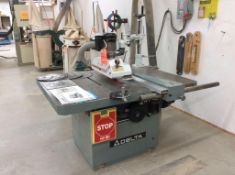 1987 Delta 14" tilting arbor table saw, mn 34790A, sn 2680, 4500 max rpm, 230/460 volt, 3 phase with