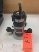 Bosch router motor mn 060-1905-439, 25000 rpm, 120 volt, 1 phase with router base