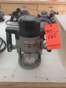 Porter Cable variable speed plunge router mn 7539, 10000-21000 rpm, 120 volt, 1 phase with built in