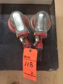 Lot of (2) 3M 5" random orbital sanders, 12000 rpm