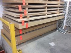 Lot of (2) 5' x 8' x 3/4" MDF