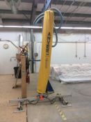 2014 Anver vacuum lifting jig, mn VT250-2.5-D9, sn SO140001361, with motor located on loading dock