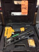 Bostitch pneumatic finish nailer mn N62FN, with case