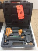 Bostitch pneumatic finish nailer mn SB125BN, with case