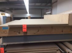 Lot of (7) 4' x 8' x 1/4" MDF