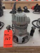 Bosch production router motor, mn 90300M model .09, 22000 rpm, 120 volt 1 phase with router base