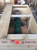 Fisher 6" control valve with Fieldvue positioner, (new in crate)