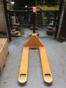 Titan 5500 lb capacity pallet jack LATE PICKUP ON THIS ITEM